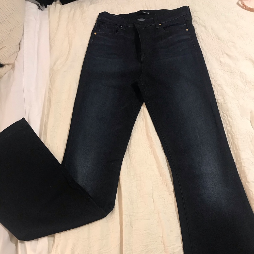NWOT J Brand *Extra Long* High Rise Slim Flare Jeans Sz 30